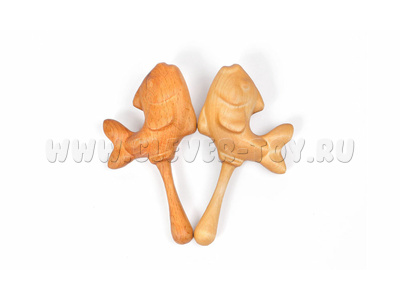 Шумелка деревянная "Рыбка" (бук) Шумелка деревянная "Рыбка" (бук)