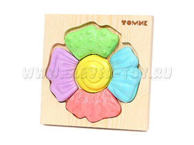 Пазл-картинка деревянная "Цветок" Пазл-картинка деревянная "Цветок"