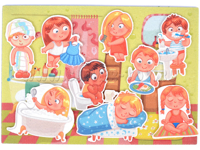 Начало дня с игровым полем (фетр) Начало дня с игровым полем (фетр)