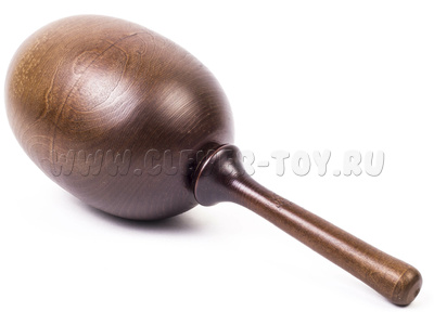 Погремушка большая (дерево тонированное, 2 категория) Погремушка большая (дерево тонированное, 2 категория)