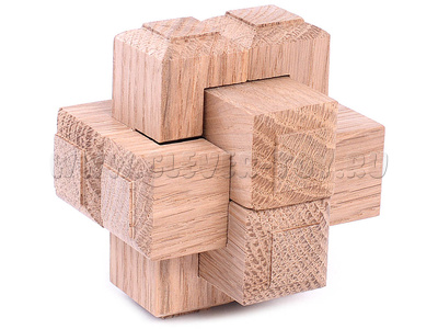 Головоломка "Суперузел 7" (дерево) Головоломка "Суперузел 7" (дерево)