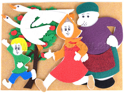 Гуси-лебеди c игровым полем Гуси-лебеди c игровым полем