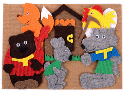 Заюшкина избушка с игровым полем Заюшкина избушка с игровым полем