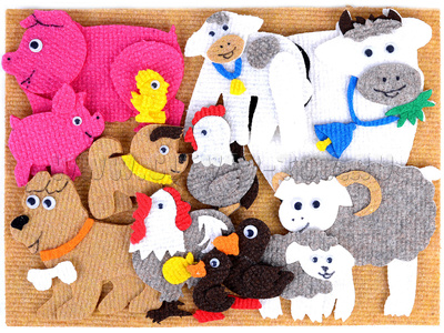 Домашние животные с игровым полем Домашние животные с игровым полем