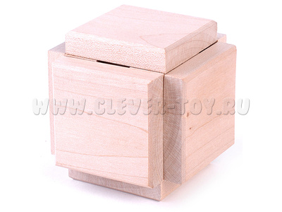 Головоломка "Ларчик" (дерево) Головоломка "Ларчик" (дерево)