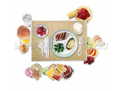 Развивающая игра "Что я ем? Полезные продукты" (магнитный) Развивающая игра "Что я ем? Полезные продукты" (магнитный)