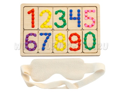 Набор "Тактильные цифры" (остатки) Набор "Тактильные цифры" (остатки)