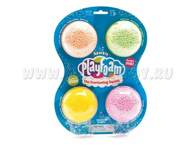 Пластилин "ПлэйФоум. Сияние" (4 элемента) Пластилин "ПлэйФоум. Сияние" (4 элемента)