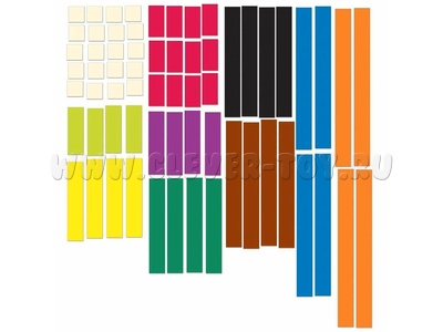 Демонстрационный материал "Палочки Кюизенера" (магнитный, 64 элемента) Демонстрационный материал "Палочки Кюизенера" (магнитный, 64 элемента)