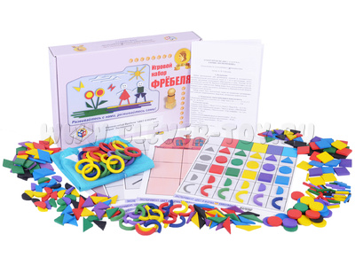 Игровой набор Фребеля "Цвет и форма" (серия "Эксперимент") Игровой набор Фребеля "Цвет и форма" (серия "Эксперимент")