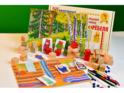 Игровой набор Фребеля "Три медведя" (серия "Сказочный мир". Выпуск 2) Игровой набор Фребеля "Три медведя" (серия "Сказочный мир". Выпуск 2)