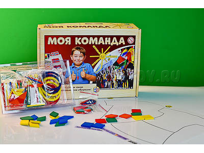 Игровой набор Фребеля "Моя команда" Игровой набор Фребеля "Моя команда"