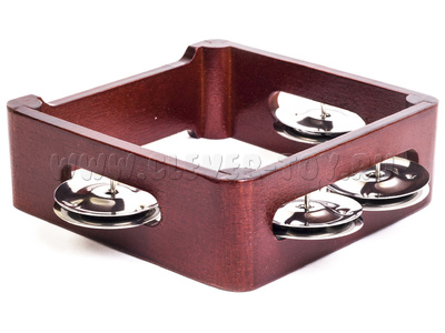 Тамбурин из массива березы, D 15 см (тонированный) Тамбурин из массива березы, D 15 см (тонированный)