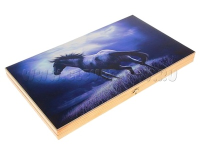 Нарды дорожные деревянные (ультрафиолетовая печать) Нарды дорожные деревянные (ультрафиолетовая печать)