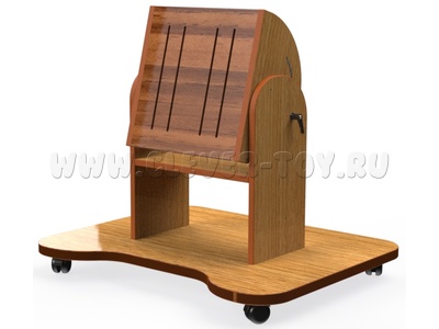Стойка поворотная для логопедического комплекса "Теремок" Стойка поворотная для логопедического комплекса "Теремок"