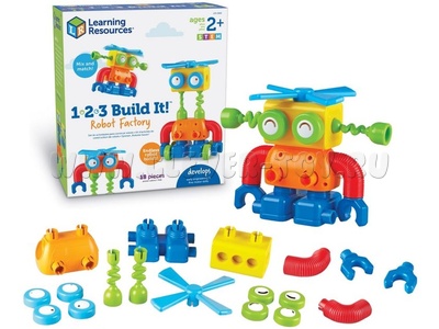 Конструктор "Робот Билд. СТЕМ-набор" (18 элементов) Конструктор "Робот Билд. СТЕМ-набор" (18 элементов)