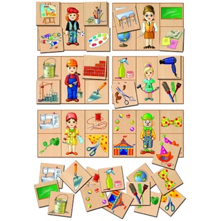 Лото "Профессии 2" (остатки)