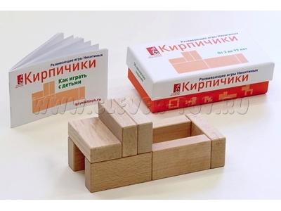 Кирпичики (картонная коробка, производство Никитиных) Кирпичики (картонная коробка, производство Никитиных)