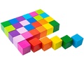 Кубики цветные (30 деталей) Кубики цветные (30 деталей)