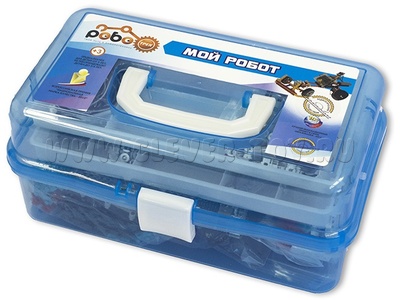 Конструктор Роботрек Мой робот (10+, 670 элементов) Конструктор Роботрек Мой робот (10+, 670 элементов)