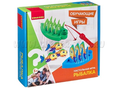 Обучающая настольная игра "Рыбалка" Обучающая настольная игра "Рыбалка"