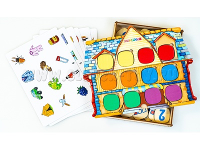 Развивающая игра "Домик" (Серия "Логопедический городок") Развивающая игра "Домик" (Серия "Логопедический городок")