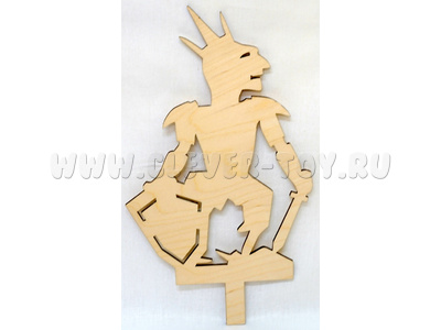 Кощей Бессмертный (персонаж для теневого театра) Кощей Бессмертный (персонаж для теневого театра)