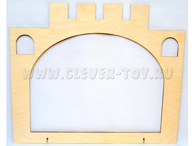 Замок - декорация для теневого театра Замок - декорация для теневого театра