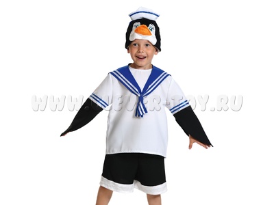 Костюм детский "Пингвинчик Шкипер" Костюм детский "Пингвинчик Шкипер"