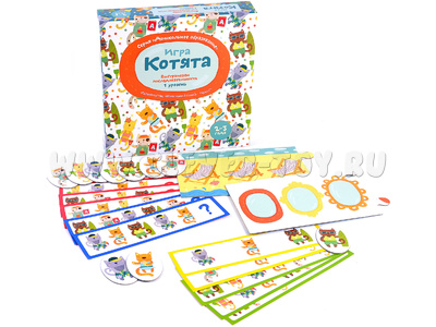 Игра для развития логики "Котята" Игра для развития логики "Котята"