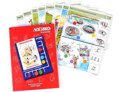 ЛОГИКО-Малыш. Психология. Летние игры, ч.2 (набор карточек для планшета) ЛОГИКО-Малыш. Психология. Летние игры, ч.2 (набор карточек для планшета)