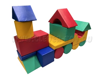 Мягкий конструктор "Паровозик" Мягкий конструктор "Паровозик"