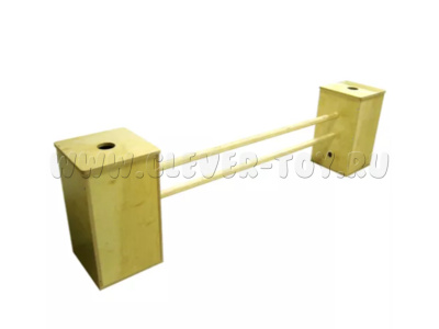 Брусья с тумбами вертикальные (30х200х54 см) Брусья с тумбами вертикальные (30х200х54 см)