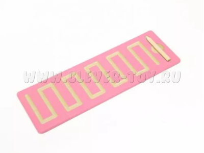 Тренажер для письма "Заборчик" Тренажер для письма "Заборчик"