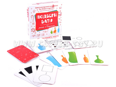 Интеллектуальная карточная игра "Подбери вазу" Интеллектуальная карточная игра "Подбери вазу"
