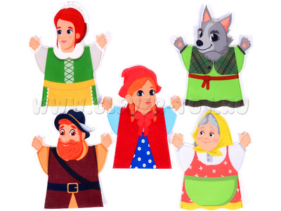 Театр на руку "Красная шапочка" (фетр) Театр на руку "Красная шапочка" (фетр)