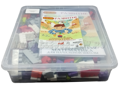Набор "Занимательная математика" в контейнере на 1 учащегося (243 детали) Набор "Занимательная математика" в контейнере на 1 учащегося (243 детали)