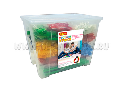 Конструктор Bauer "Веселые Уроки. Учим английские буквы и слова" (816 деталей) Конструктор Bauer "Веселые Уроки. Учим английские буквы и слова" (816 деталей)