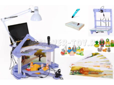 Сиреневая Мультстудия. Комплект Оптимальный -2 (HD камера, ручной фокус) Сиреневая Мультстудия. Комплект Оптимальный -2 (HD камера, ручной фокус)