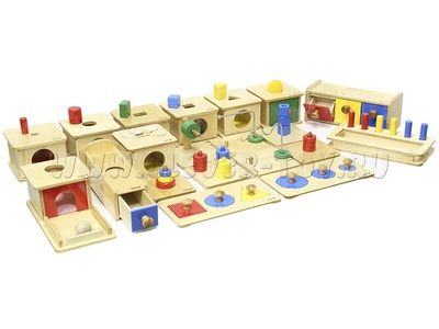 Игровой набор Монтессори 20 в 1 Игровой набор Монтессори 20 в 1