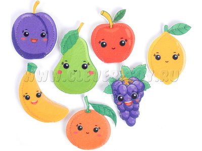 Пальчиковый театр Фрукты (7 элементов, фетр) Пальчиковый театр Фрукты (7 элементов, фетр)