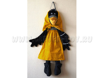 Ростовая кукла "Ворона" логопедическая Ростовая кукла "Ворона" логопедическая