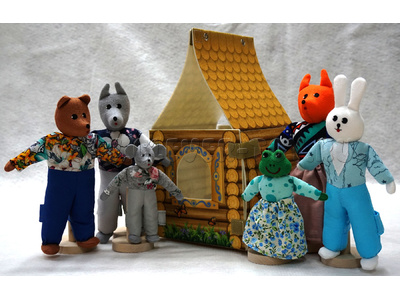 Театр "Теремок" с домиком Театр "Теремок" с домиком