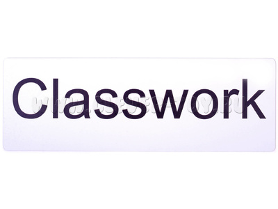 Магнитная карточка "Classwork" (фон белый) Магнитная карточка "Classwork" (фон белый)