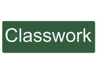 Магнитная карточка "Classwork" (фон зелёный) Магнитная карточка "Classwork" (фон зелёный)