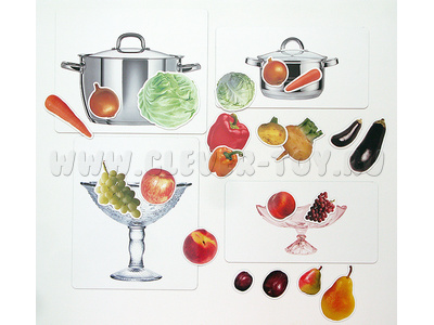 Магнитное учебное пособие "Наш урожай"