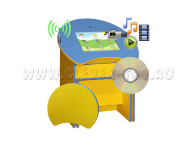 Интерактивная парта, комплектация "5+" Интерактивная парта, комплектация "5+"