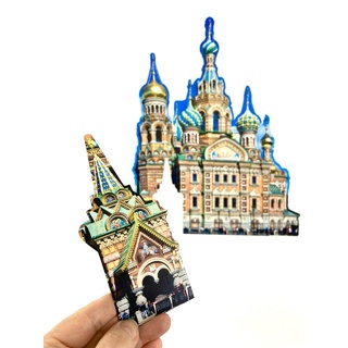 Набор магнитных карточек "Маленькие архитекторы: Спас на Крови"