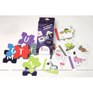 Набор магнитных карточек "Английский алфавит" (базовый комплект)