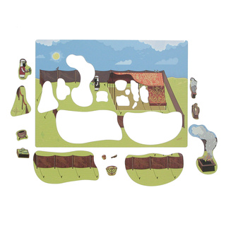 Магнитное развивающее пособие: "Библейские сюжеты: Скиния"